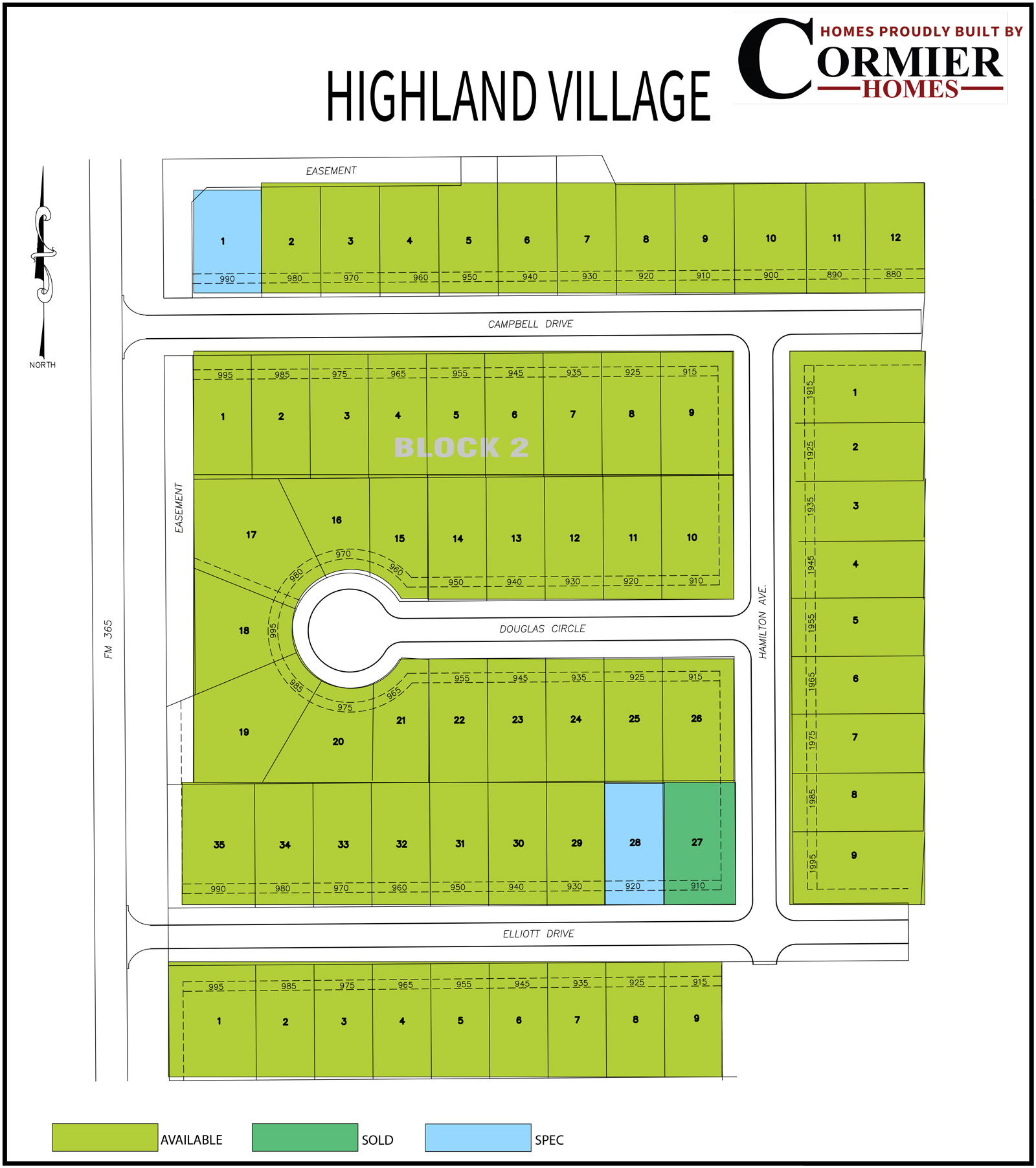 Highland Village Cormier Homes